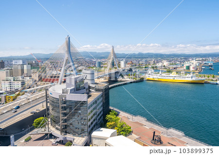 青森県観光物産館アスパム　展望台　西側 103899375