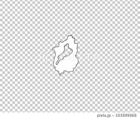 滋賀縣地形進入琵琶湖 滋賀縣地形進入琵琶湖 103899868