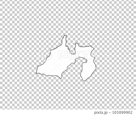 靜岡縣簡單地形圖 103899902