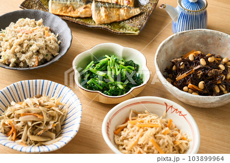色々な和食の惣菜　 103899964