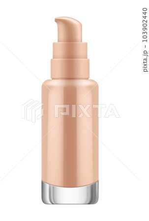 Bottle with pump for foundation Bottle with pump for foundation 103902440