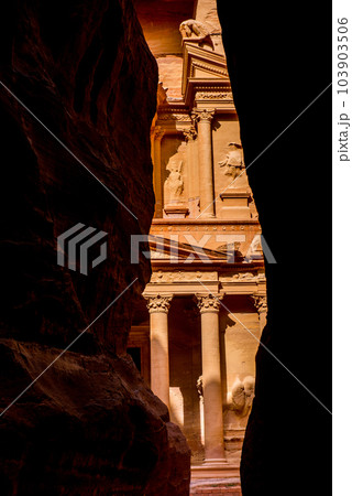 The Treasury, Petra, Jordan The Treasury, Petra, Jordan 103903506