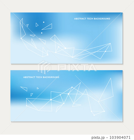 直線と点の幾何学模様 103904071