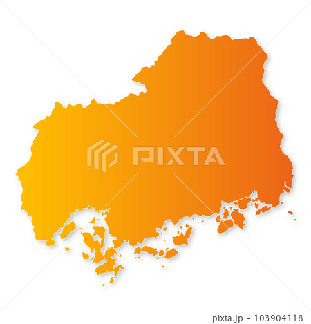 広島県地図 広島県地図 103904118