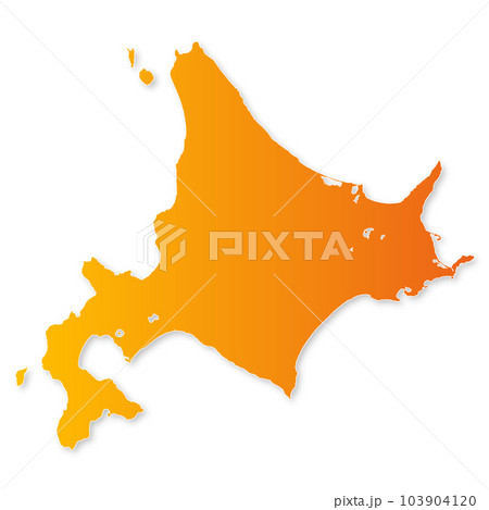 北海道地図 103904120