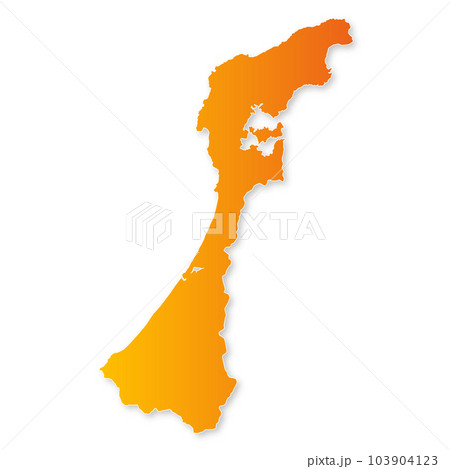 石川県地図 103904123