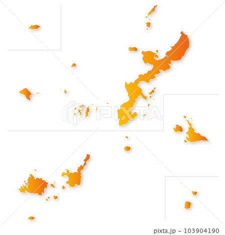 沖縄県地図 103904190