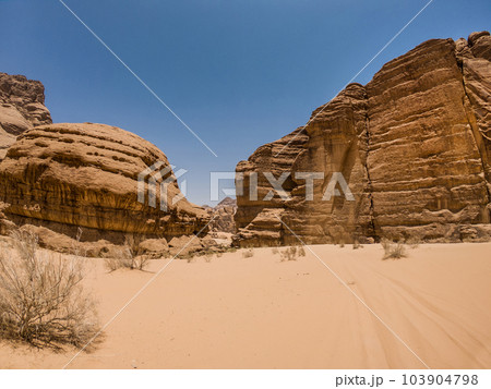Wadi Rum desert, Jordan 103904798