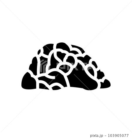 clothing shelter human evolution glyph icon vector illustration 103905077