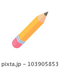 colorful wooden pencils for children to practice drawing 103905853
