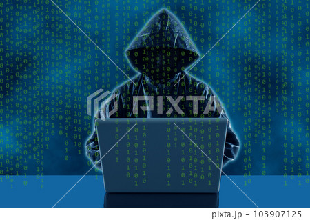 イメージ写真 ハッカー イメージ写真 ハッカー 103907125