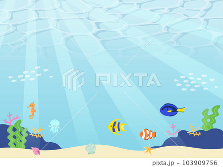 海中の背景 103909756
