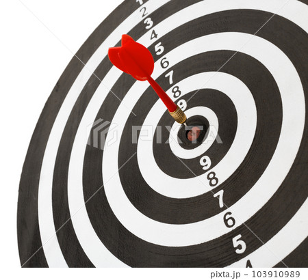dartboard with darts 103910989