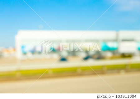Blurred Modern Building 103911004