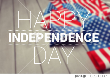 Happy Fourth of July USA Flag Happy Fourth of July USA Flag 103912447