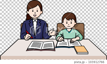 家教和小學生 家教和小學生 103912766