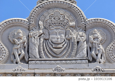 Goddess Shree Ashapura Mataji  On Top Of The Entrance Gate At Kondhwa Khurd, Pune, Maharashtra 103913106