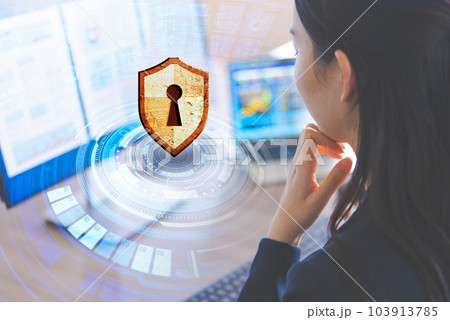 ビジネスイメージ デスクワーク ビジネスイメージ デスクワーク 103913785