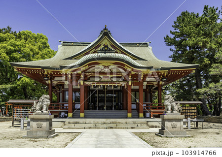 加古川　浜宮天神社　拝殿　兵庫県加古川市 103914766