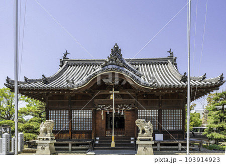 加古川　尾上神社　拝殿　兵庫県加古川市 103914923
