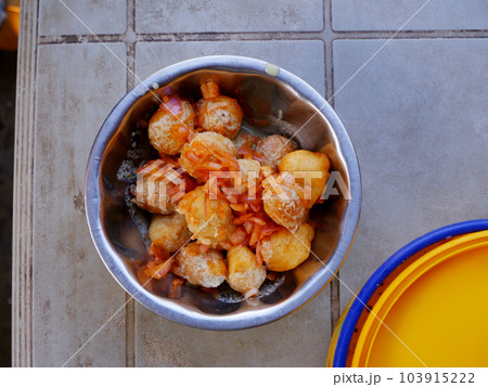 Punugulu which is a popular Andhra Snack, Visakhapatnam, AP, India 103915222