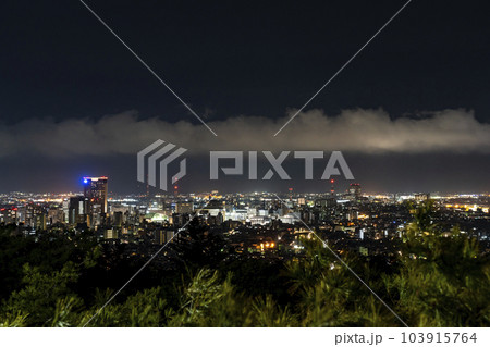 金沢の夜景（卯辰山望湖台） 103915764