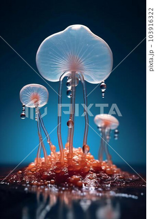 顕微鏡の世界8（微生物） 103916322