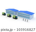 倉庫とトラック 103916827