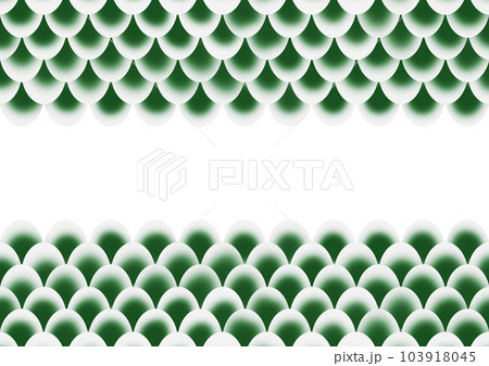龍のウロコ 鱗 フレームのイラスト素材 [103918045] - PIXTA