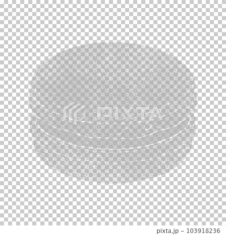 Macaron (single item) / silver foil stamp Macaron (single item) / silver foil stamp 103918236