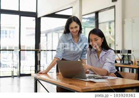 Diverse Multiethnic Business people in meeting. Accountant people do paperwork, tax, accounting and Financial advisor concept Diverse Multiethnic Business people in meeting. Accountant people do paperwork, tax, accounting and Financial advisor concept 103920361