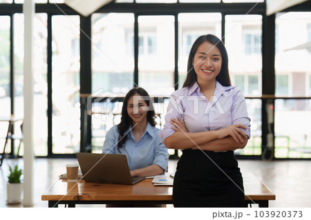 Diverse Multiethnic Business people in meeting. Accountant people do paperwork, tax, accounting and Financial advisor concept 103920373