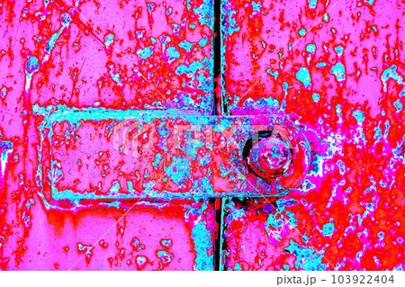 Background of rusty metal texture. Grunge rusty...の写真素材 [103922404] - PIXTA