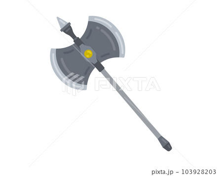 斧の武器のイラスト 斧の武器のイラスト 103928203