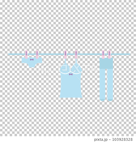 Illustration material of cute ladies' underwear Illustration material of cute ladies' underwear 103928328