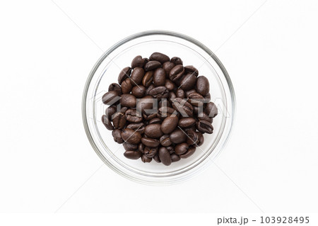 コーヒー豆　白バック 103928495