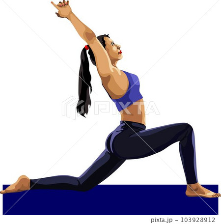 Yoga Gym Girl Sport Activity 103928912