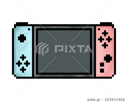 ポータブルゲーム機のドット絵のイラスト素材 [103931468] - PIXTA