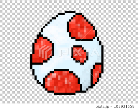 帶圖案的雞蛋像素藝術 103931559