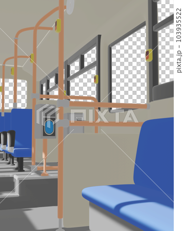 バス車内　3D 103935522