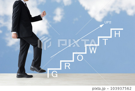 ビジネスイメージ―成長・発展 103937562