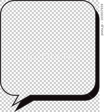 僅圓角矩形標註陰影框 103937939