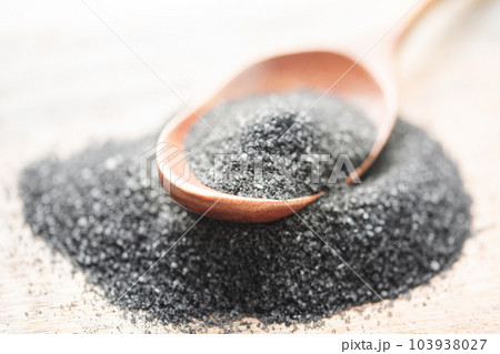 Hawaiian black lava sea salt Hawaiian black lava sea salt 103938027