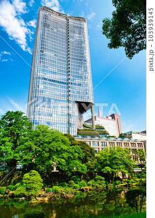 日比谷公園から観る東京ミッドタウン日比谷の風景 日比谷公園から観る東京ミッドタウン日比谷の風景 103939145