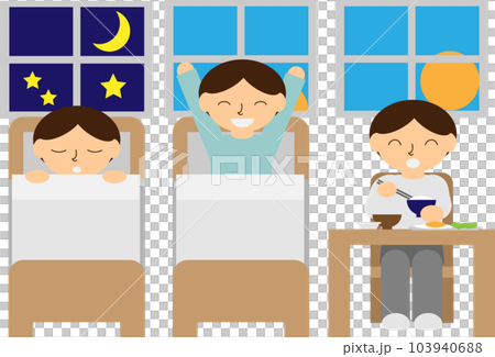 early to bed early to rise breakfast 103940688