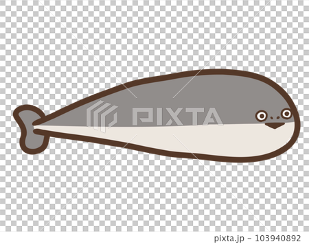Reconstructed model of a cute Sakaban Baspis / hand-drawn illustration material Reconstructed model of a cute Sakaban Baspis / hand-drawn illustration material 103940892