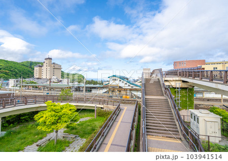 道の駅浅虫温泉　歩道橋 103941514