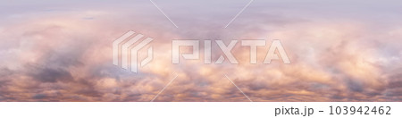 Dramatic overcast sky panorama with dark gloomy Cumulonimbus clouds. HDR 360 seamless spherical panorama. Sky dome in 3D, sky replacement for aerial drone panoramas. Climate and weather change. Dramatic overcast sky panorama with dark gloomy Cumulonimbus clouds. HDR 360 seamless spherical panorama. Sky dome in 3D, sky replacement for aerial drone panoramas. Climate and weather change. 103942462