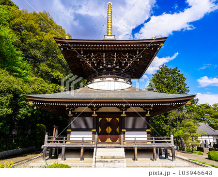三宝寺根本大塔（東京都練馬区） 103946648