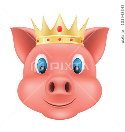 pig snout emoji sticker vector illustration pig snout emoji sticker vector illustration 103948845